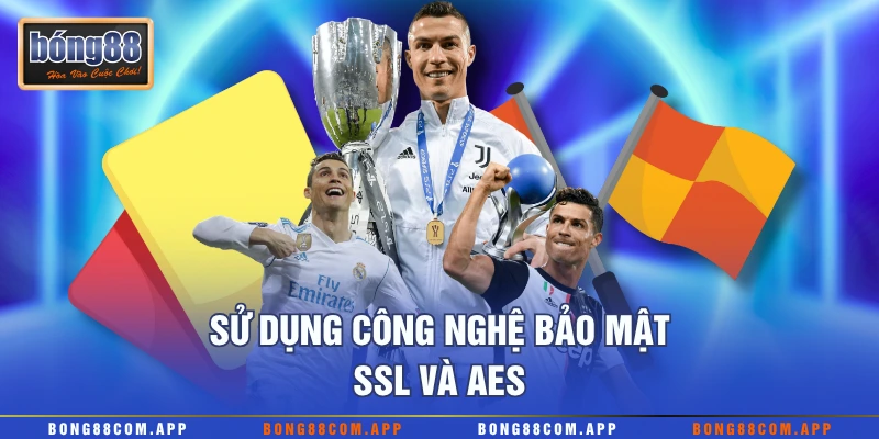 Sử dụng công nghệ bảo mật SSL và AES